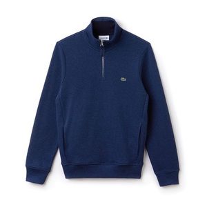 Lacoste zip up pullover/sweater